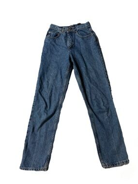 Capezio Women's Dark Blue Straight Jeans